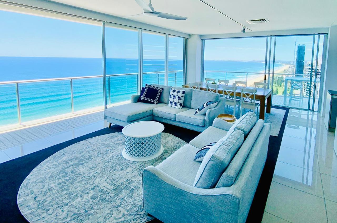 Air On Broadbeach Beachfront 2Level Stunning Apartment With 180 Degree Views Gold Coast Eksteriør bilde